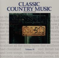 Various Artists - Smithsonian Collection Of Classic Country Music, Vol. 4